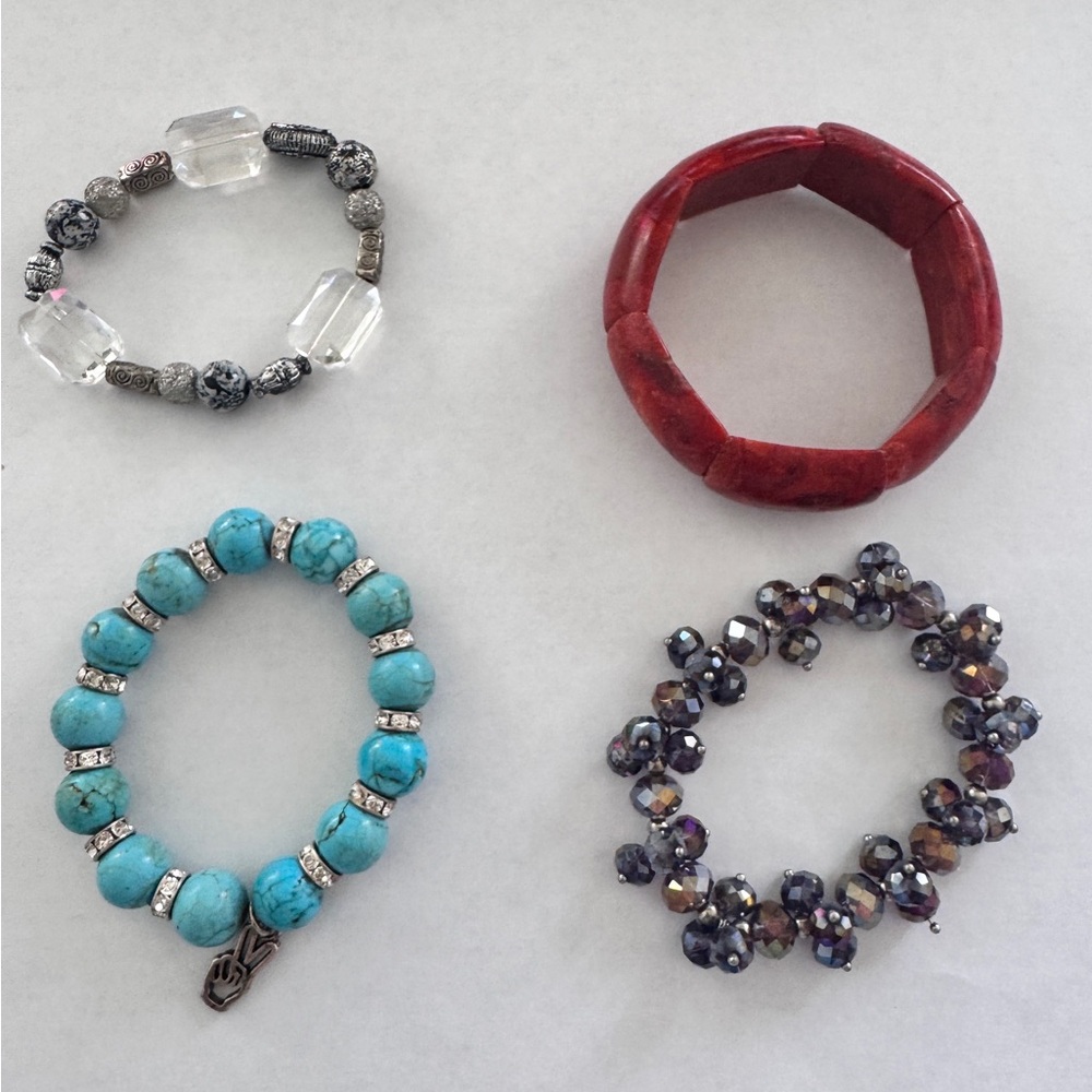 Bundle of 5 - elastic set bracelets